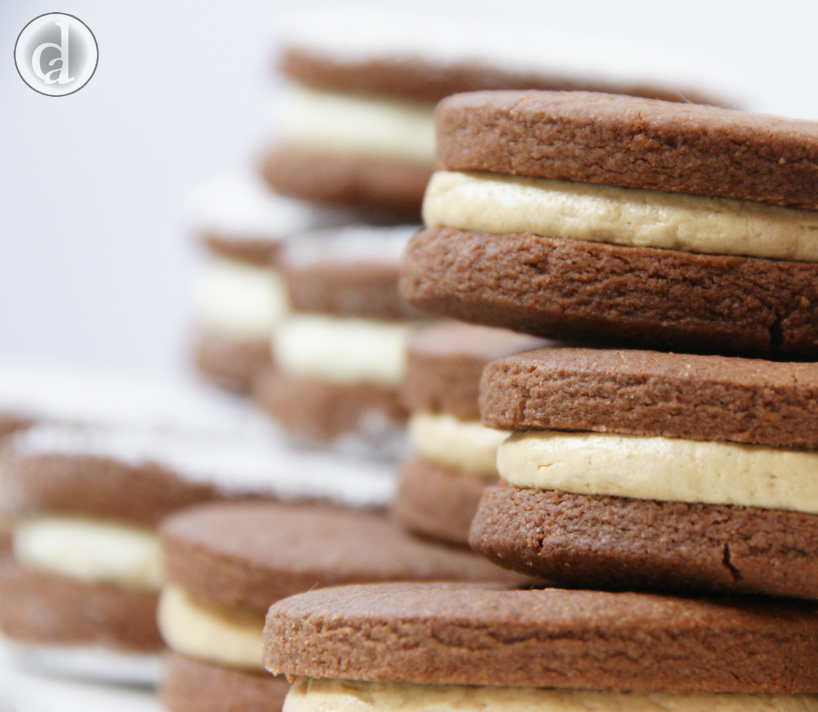 A stack of Mocha Creams mc900011