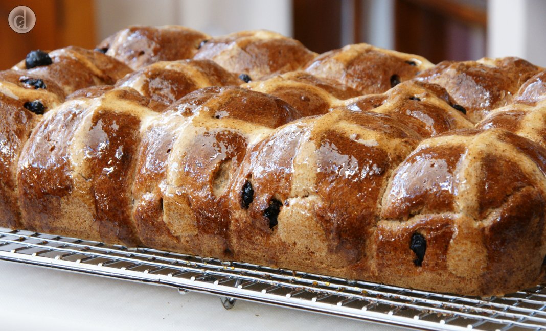 The glaze is on & they are ready for eating