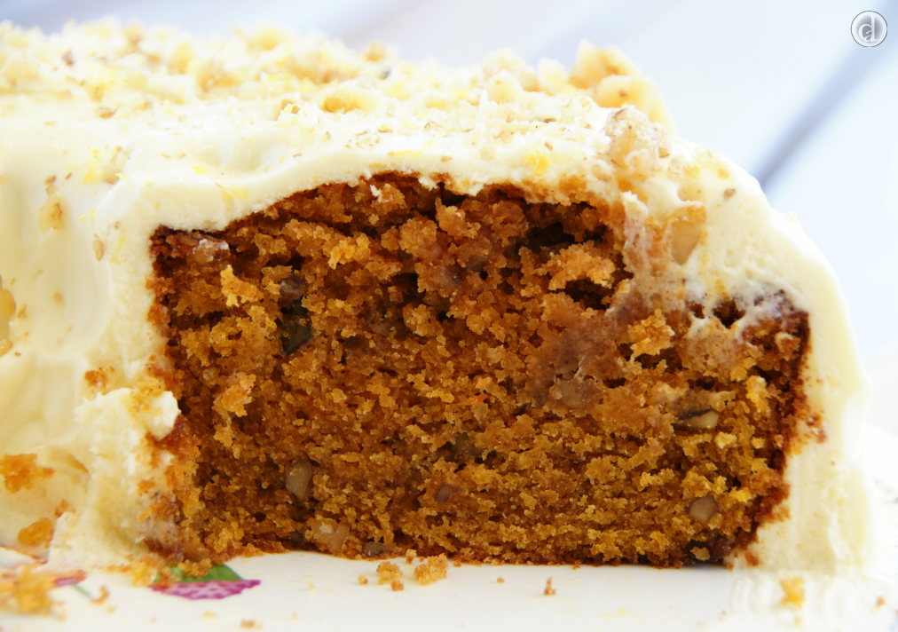 Carrot Cake with cream cheese icing
