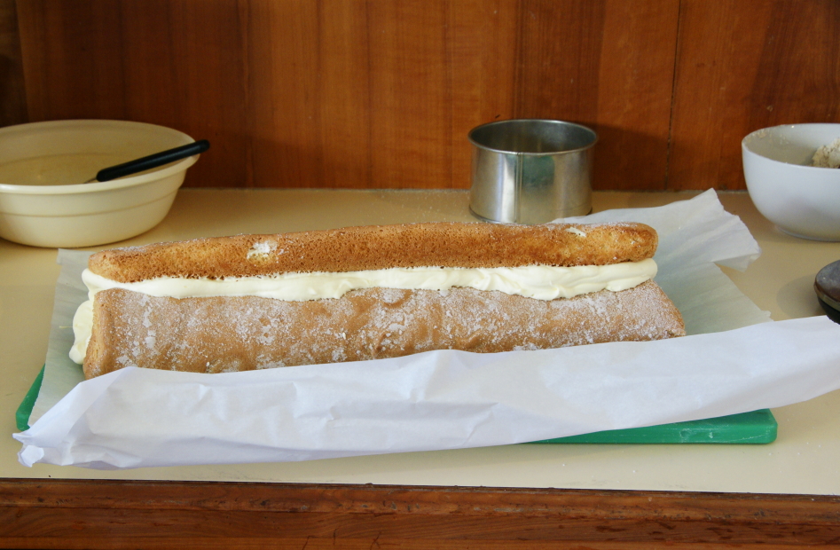 Rolled up & ready to slice