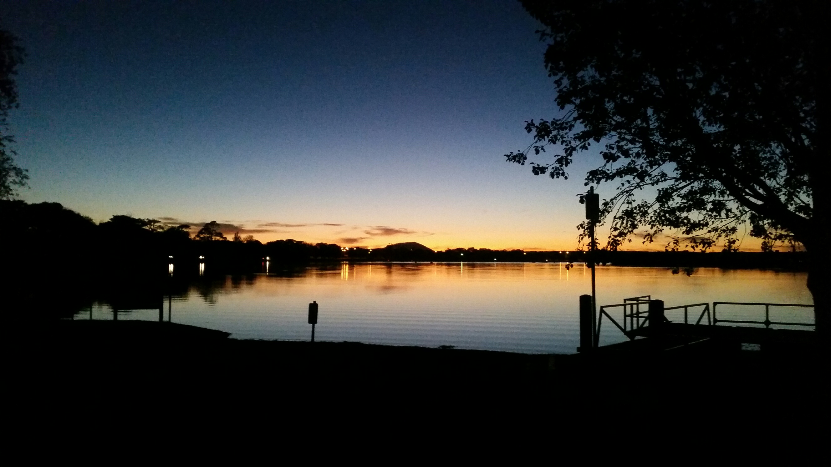 A calm Lake Wendouree