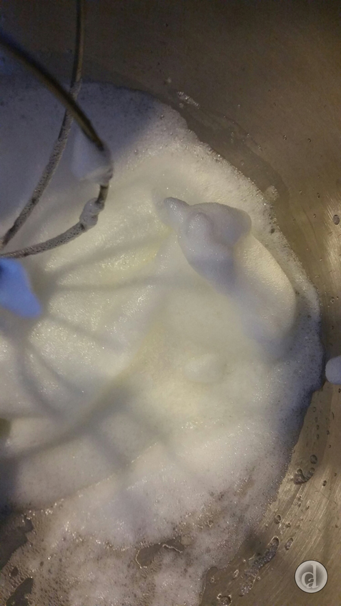 Soft peaks have formed