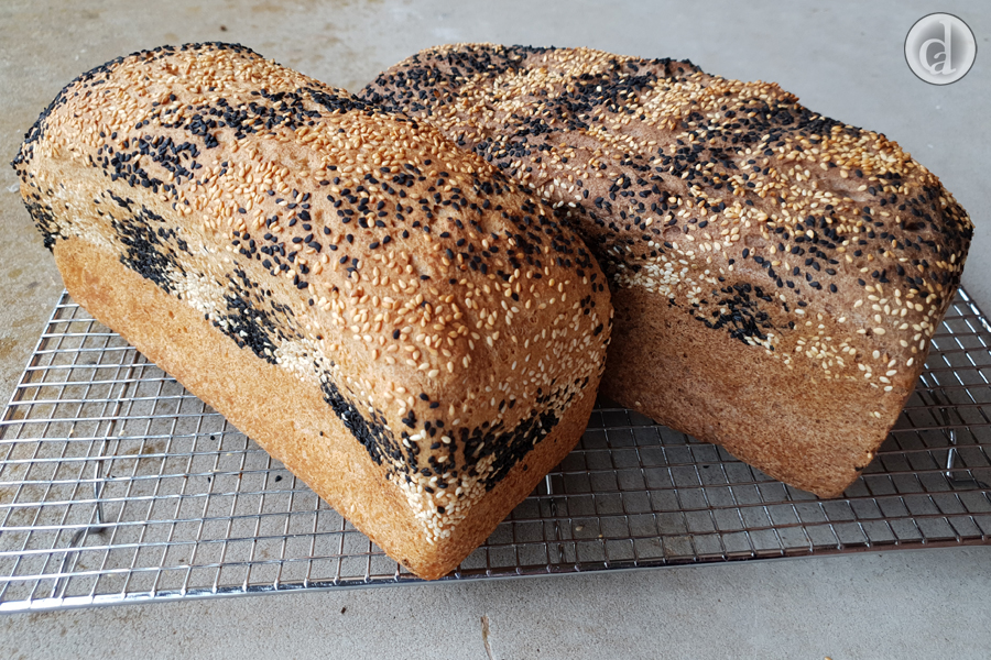 Loaves made with Bakers Magic gluten free flour