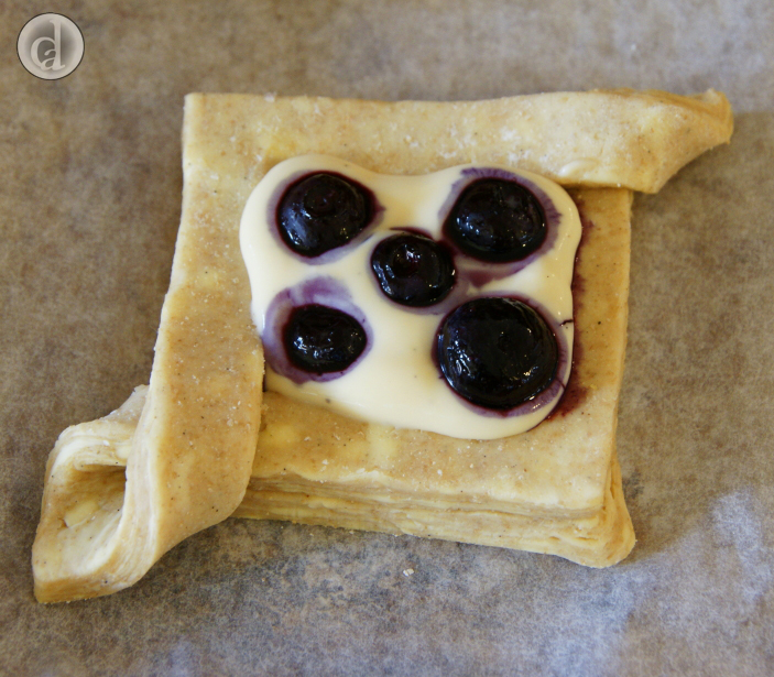 Folding over the edges