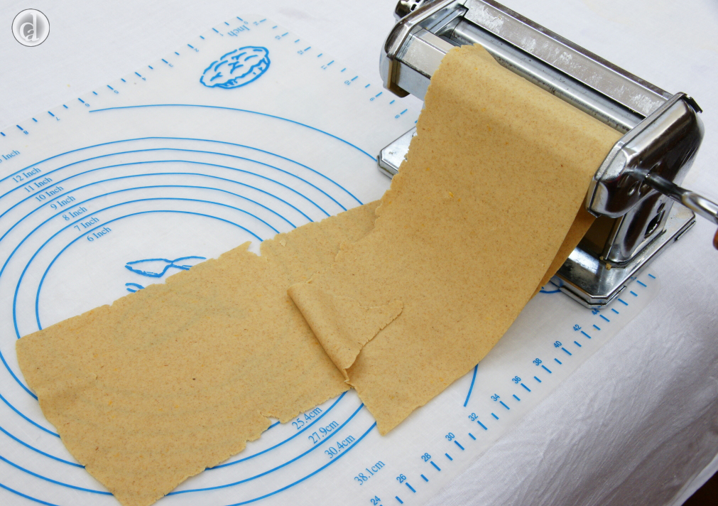 Nearly ready for cutting the discs