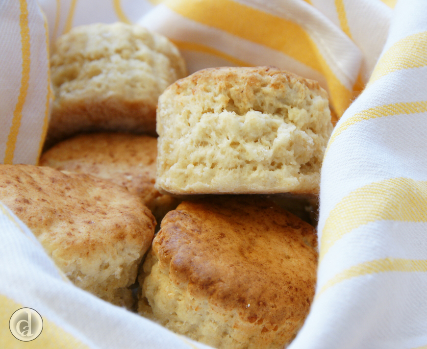 Hot cheesy scones