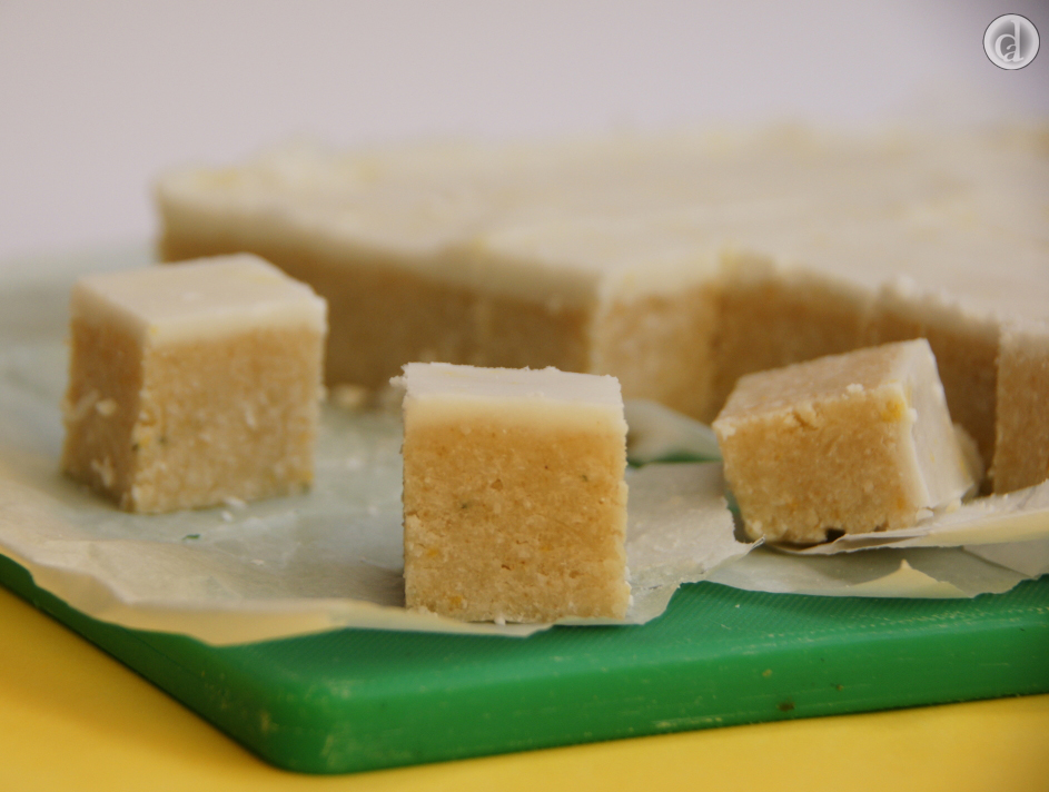 Lemon with a hint of kaffir lime leaves