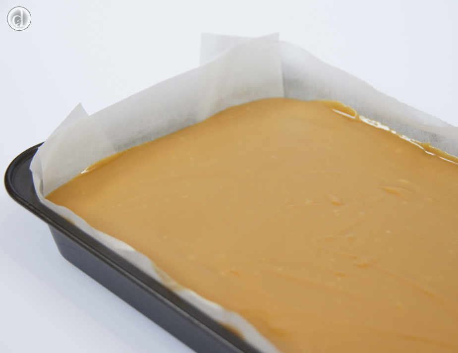 Ready for the chocolate topping